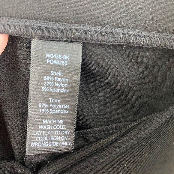 Betabrand Black Trouser Career Work Straight Leg Pants Women’s Small - Picture 4 of 12